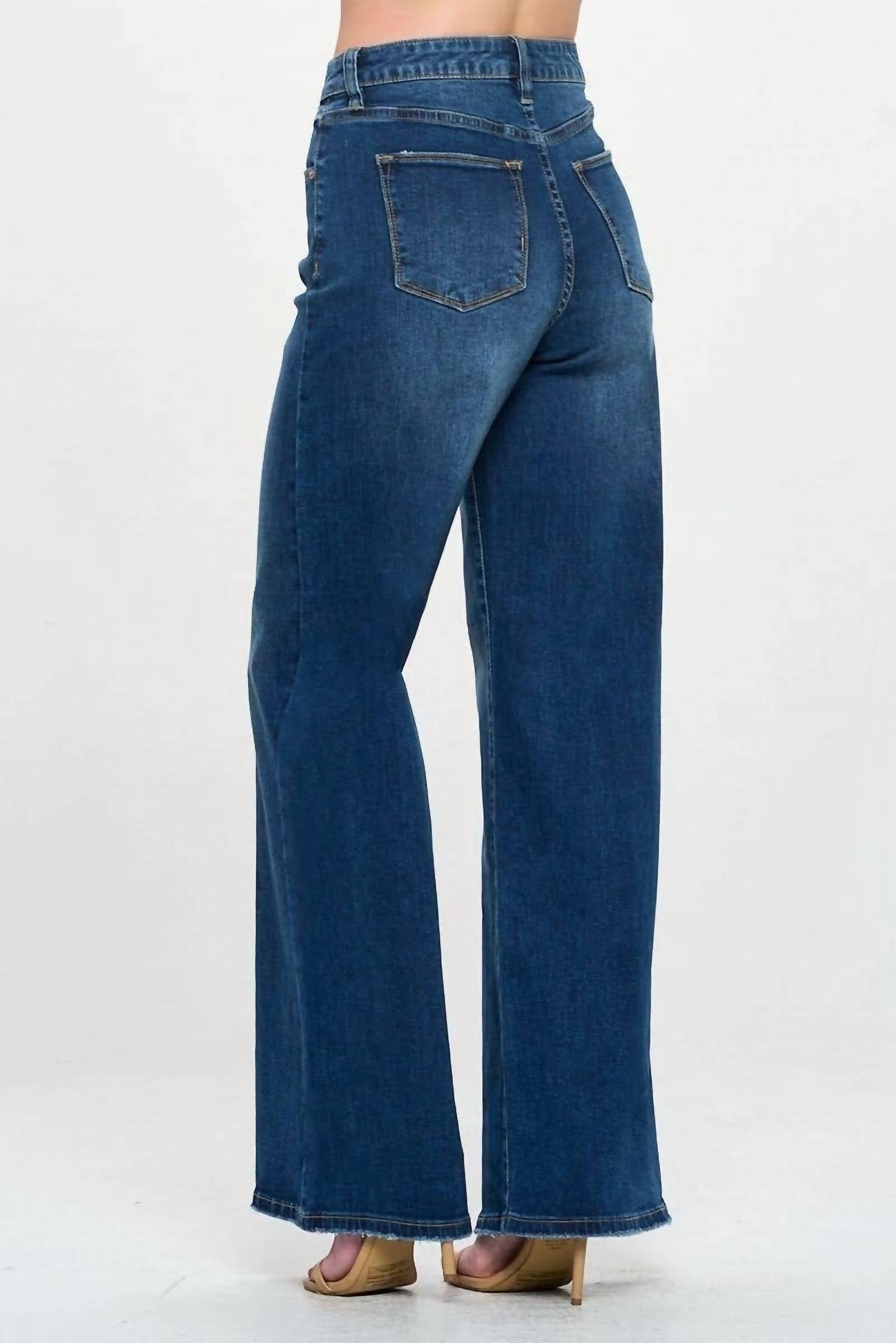 I&M Jeans - High Rise Wide Leg Straight Fit Jeans