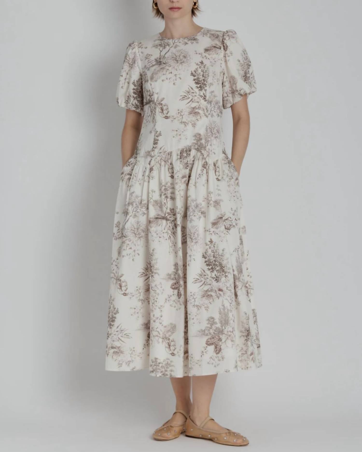 Aureum - Toile Midi Dress