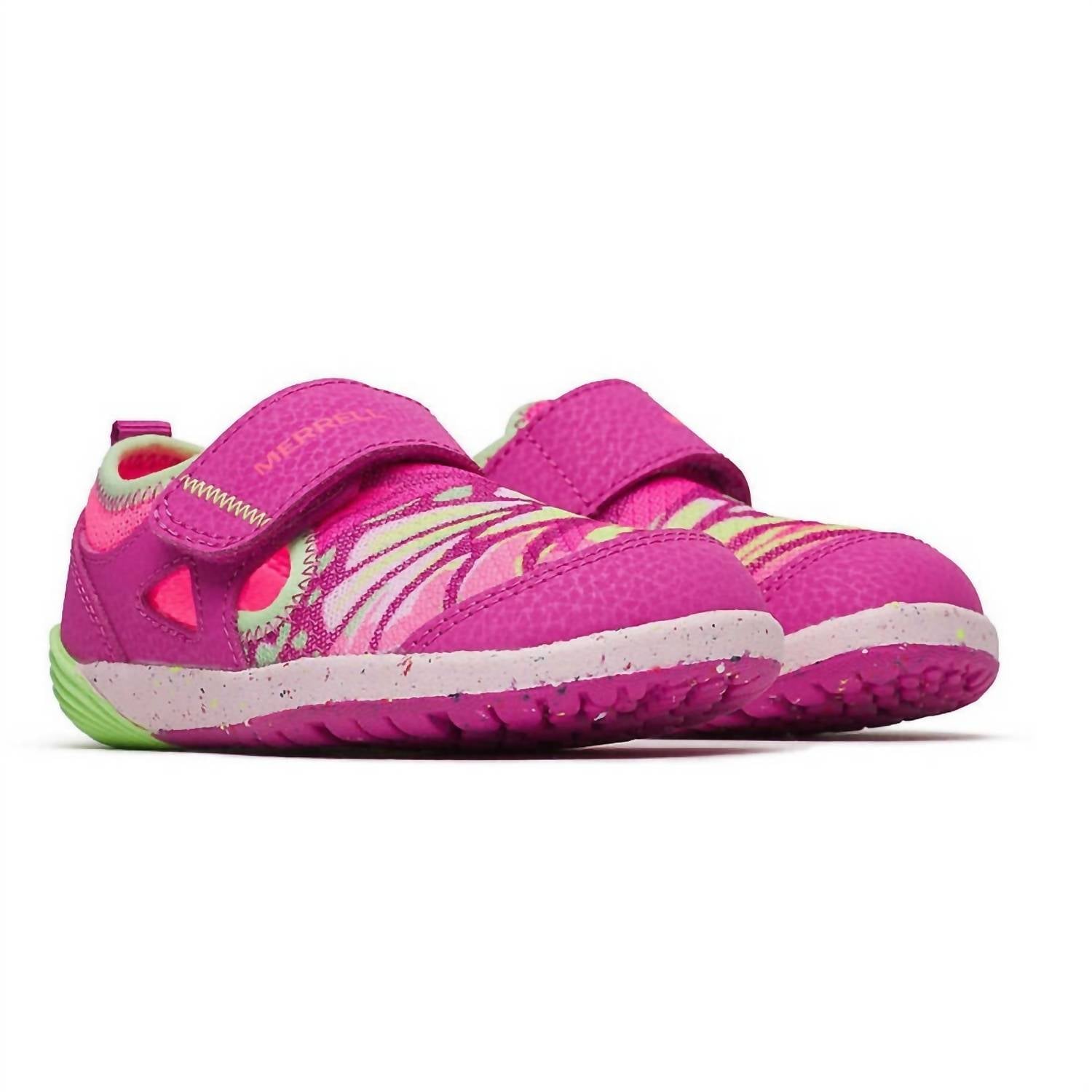 MERRELL Kids' Bare Steps H20 Sneaker in butterfly - kids' sneaker - alternate view