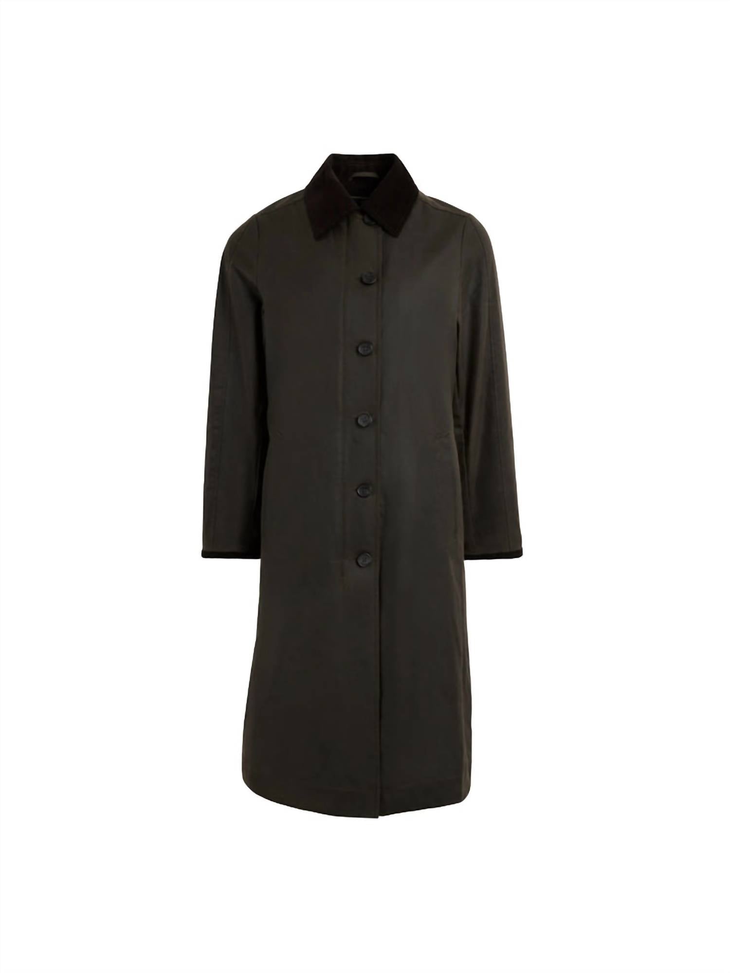 Fairfax & Favor - Edith Wax Longline Coat