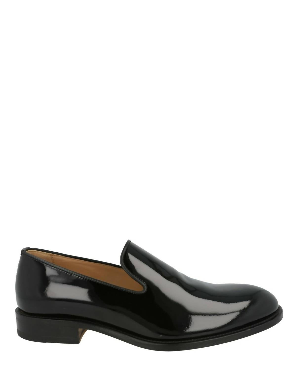 Brioni Men's Leather Loafers in black - men's sneaker