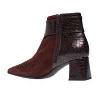 Ron White Women's Linzi Ankle Boots in brown - women's shoe - detail view