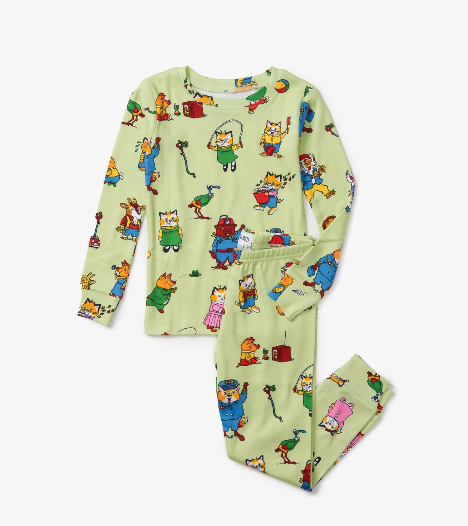 Books To Bed - Boy's Richard Scarry’s Busy World Pajamas