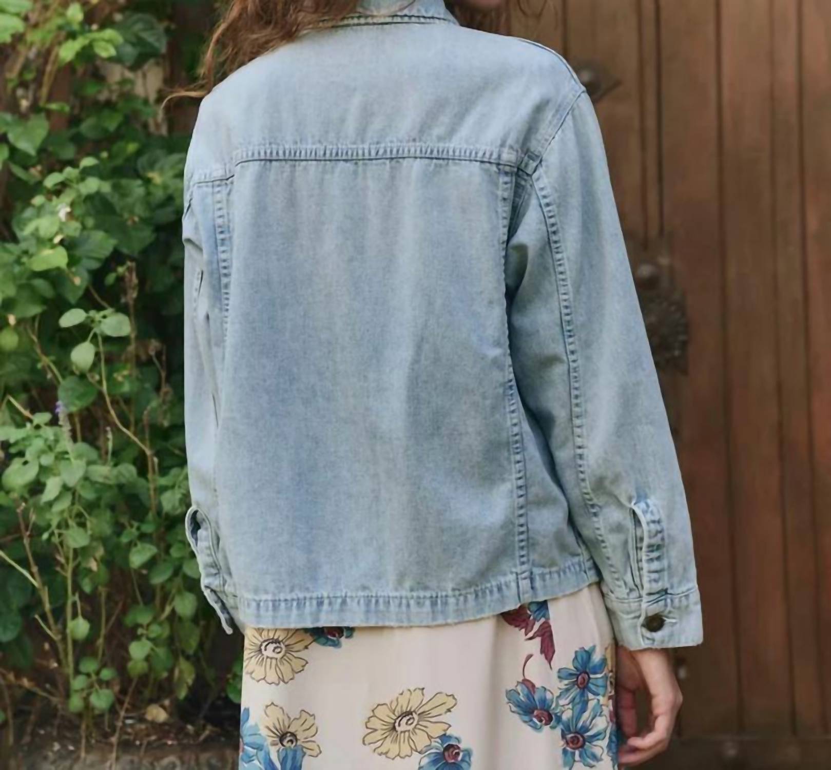 The Great. - Zip Front Chore Jacket