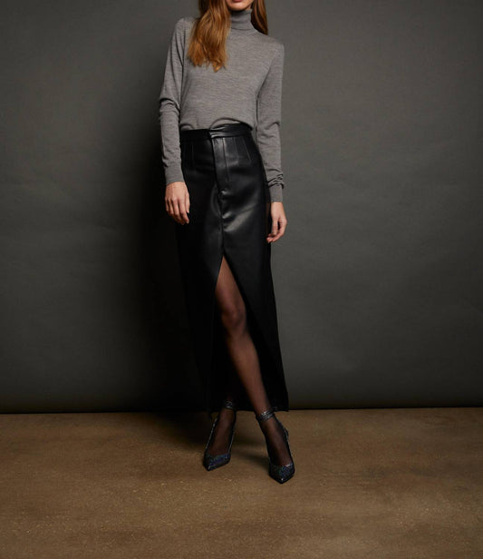 Nonchalant Label - Kimberly Leather Skirt