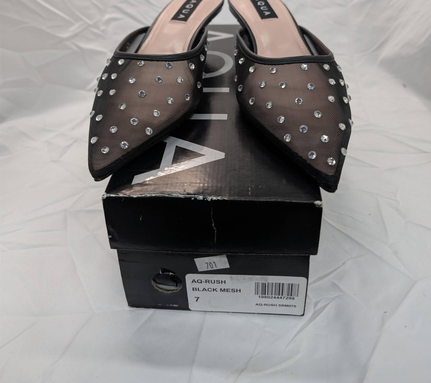 Aqua - Women's Rush Embellished Pumps