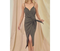 Fore Collection - Ava Wrap Midi Dress