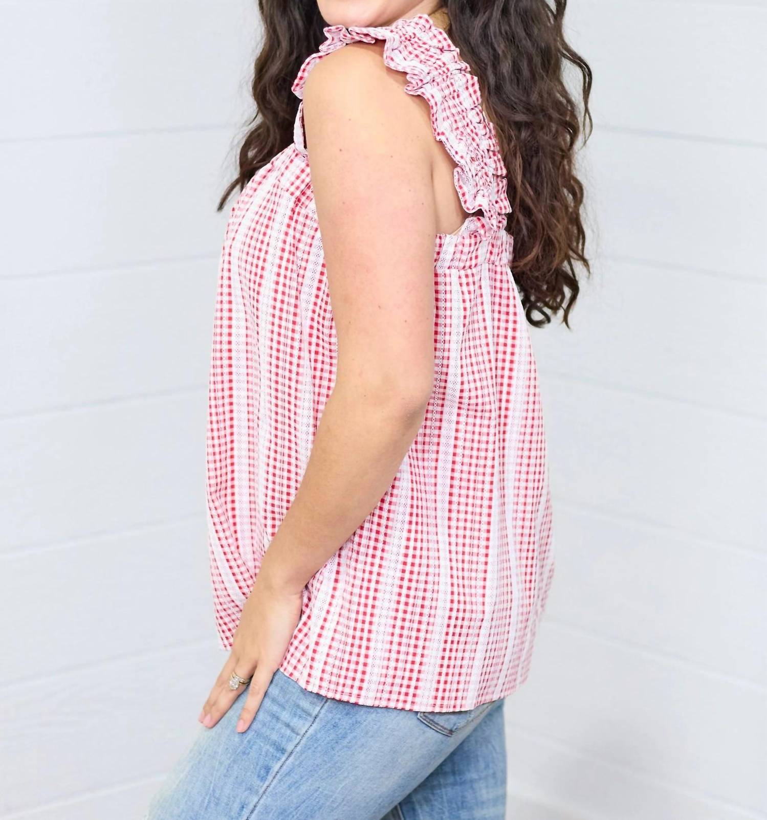 Layerz Clothing - Sophia Sleeveless Top - Plus