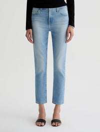 Ag Jeans - Women's Mari Mid-rise Slim Straight Crop Jeans