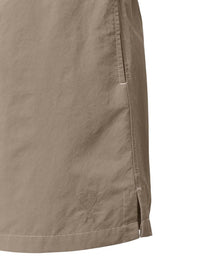 Ami Paris Embroidered Swim Beach Shorts in ash - men's swimwear - view 6