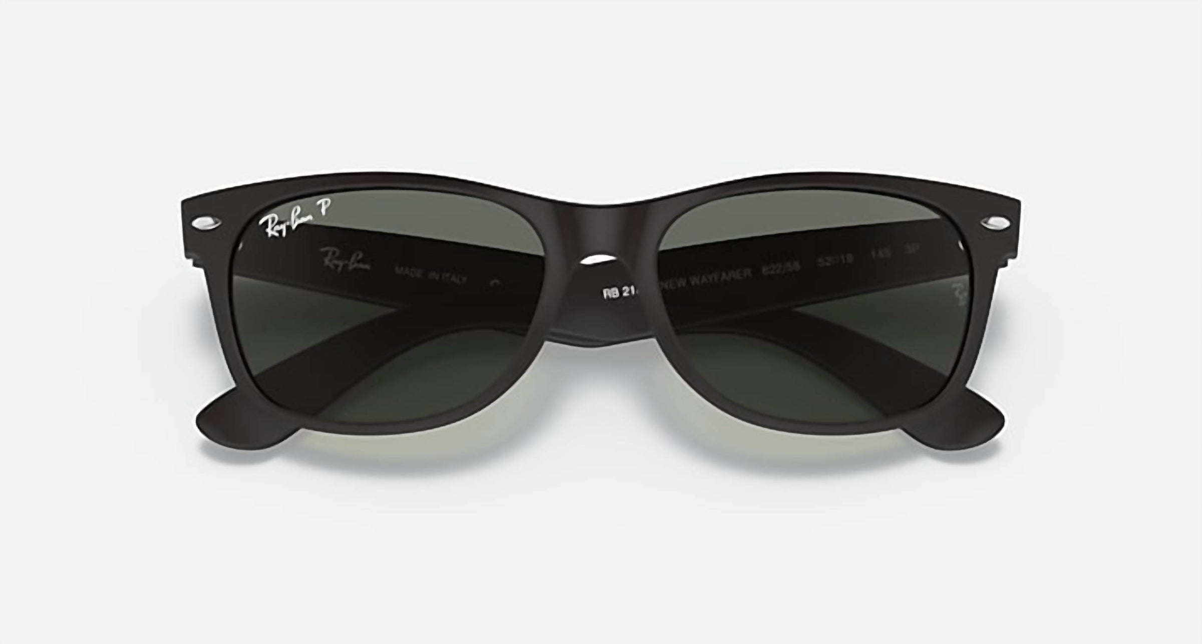 Ray Ban - New Wayfarer Classic Small Polarized Sunglasses Rb2132 622/58