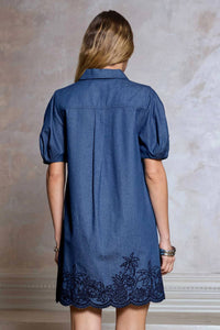 Nyland - Marisol Half Sleeve Collar Mini Dress