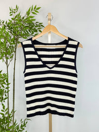 DEAR JOHN DENIM Celia Sleeveless Top in black - women's shirt - alternate view