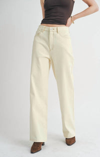 Sage The Label - Signature Back Seam Denim Pants