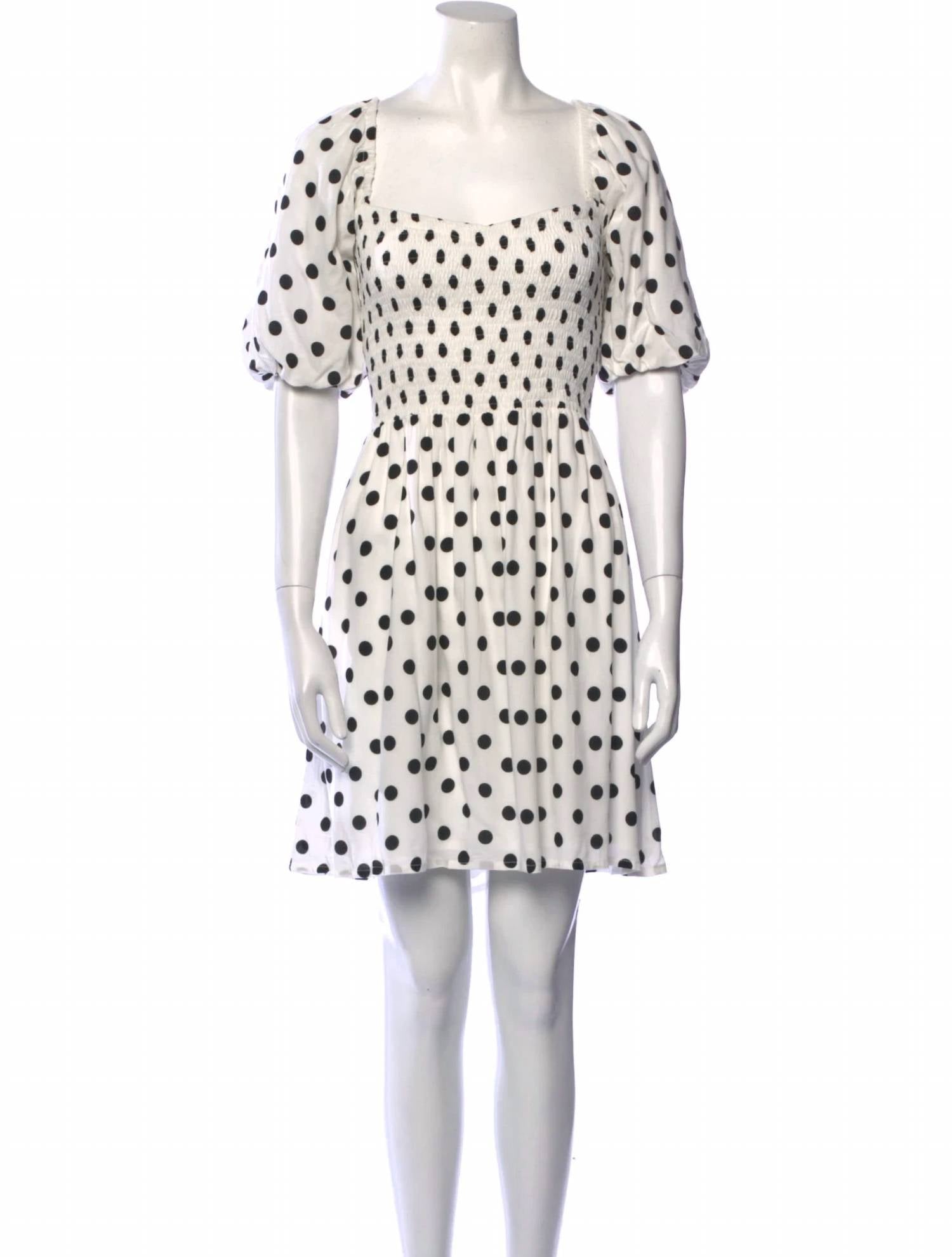 Faithfull The Brand - Puff Sleeve Ilaria Mini Dress