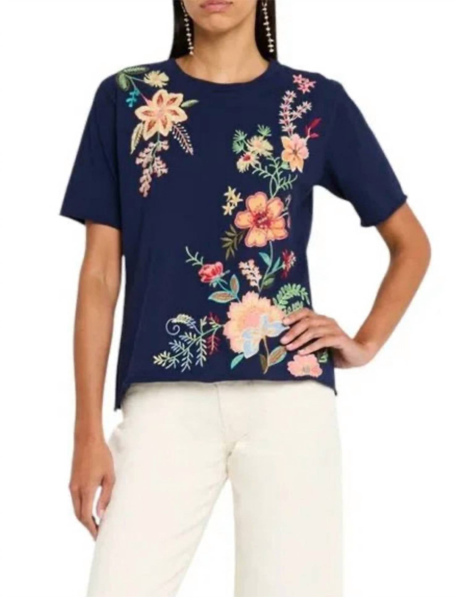 Johnny Was - Raw Seam Tee Plus