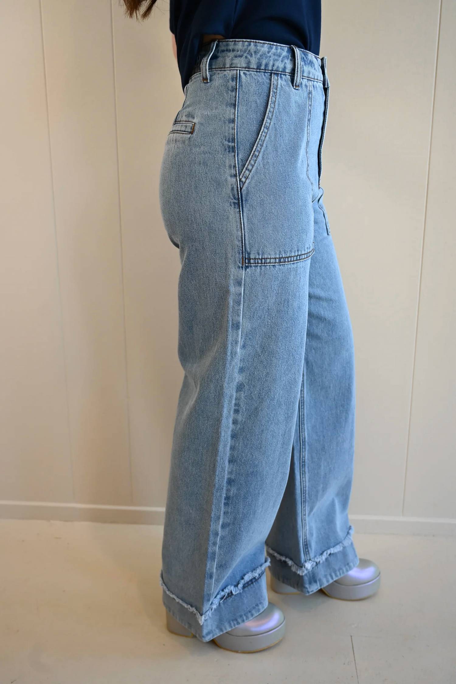 Frnch - Marino Pines Denim Trouser