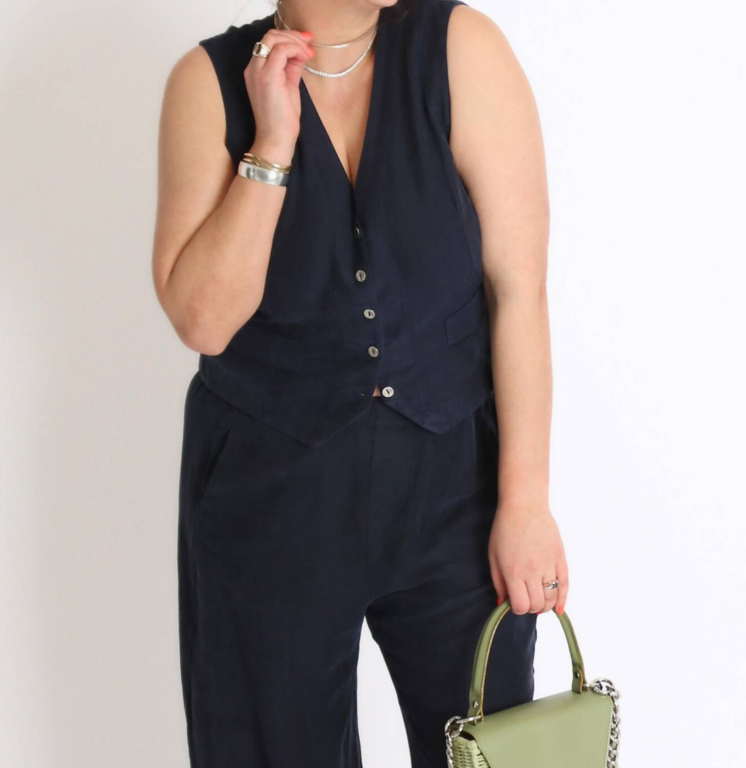 Mila Los Angeles - Linen Vest
