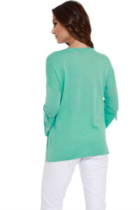 V-Neck Bell Sleeve Tunic