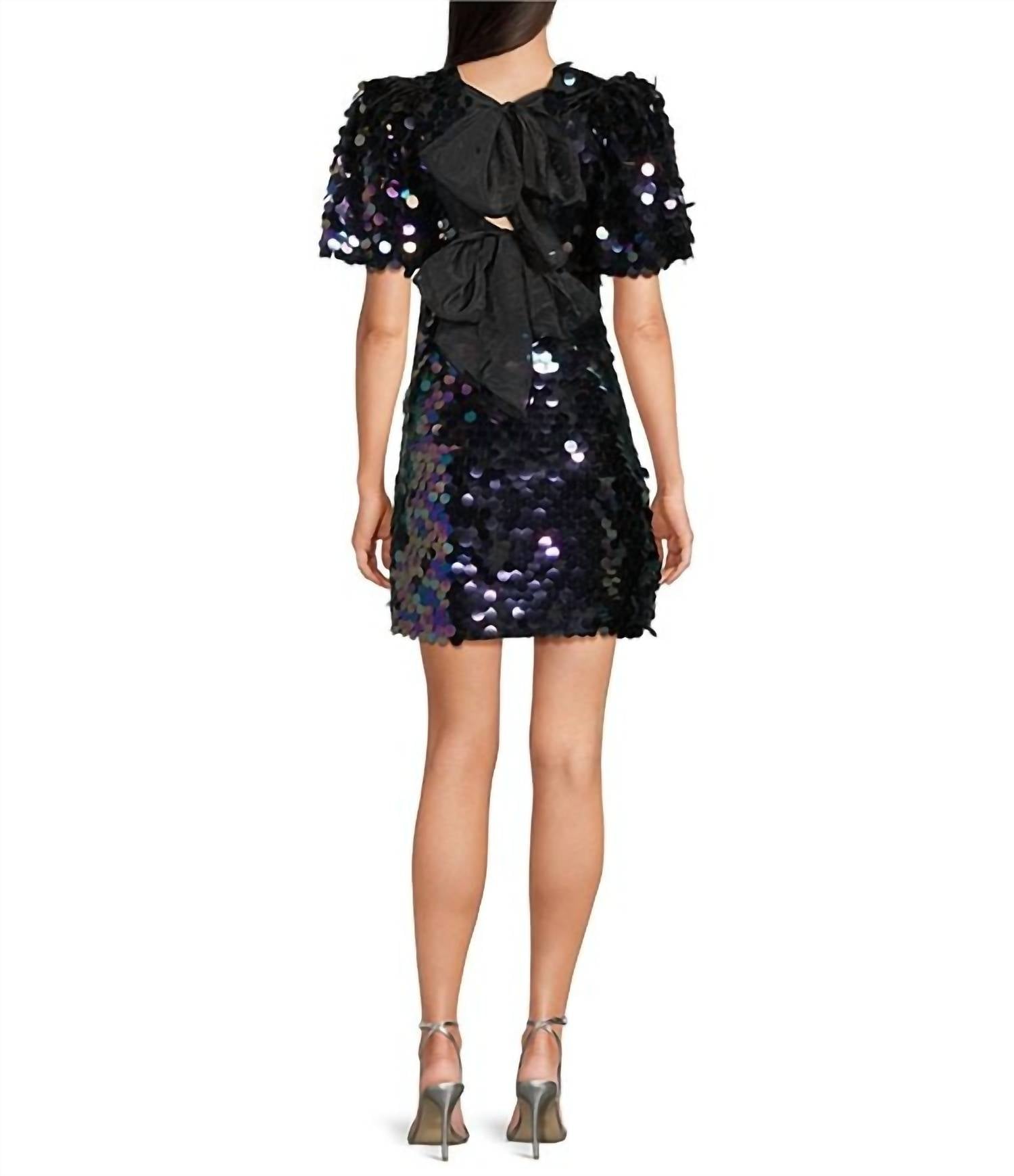 Tyler Boe - Savannah Sequins Bow Back Dress