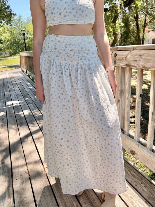 Olivaceous - Harlow Maxi Skirt