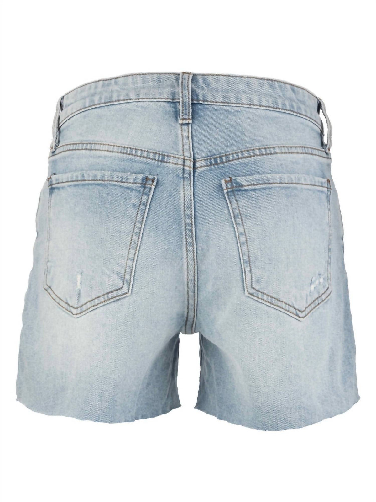 Kut From The Kloth - Jane High Rise Long Short With Raw Hem