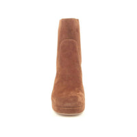 AGL Women's Betty Pure Bootie in cognac - women's shoe - alternate view