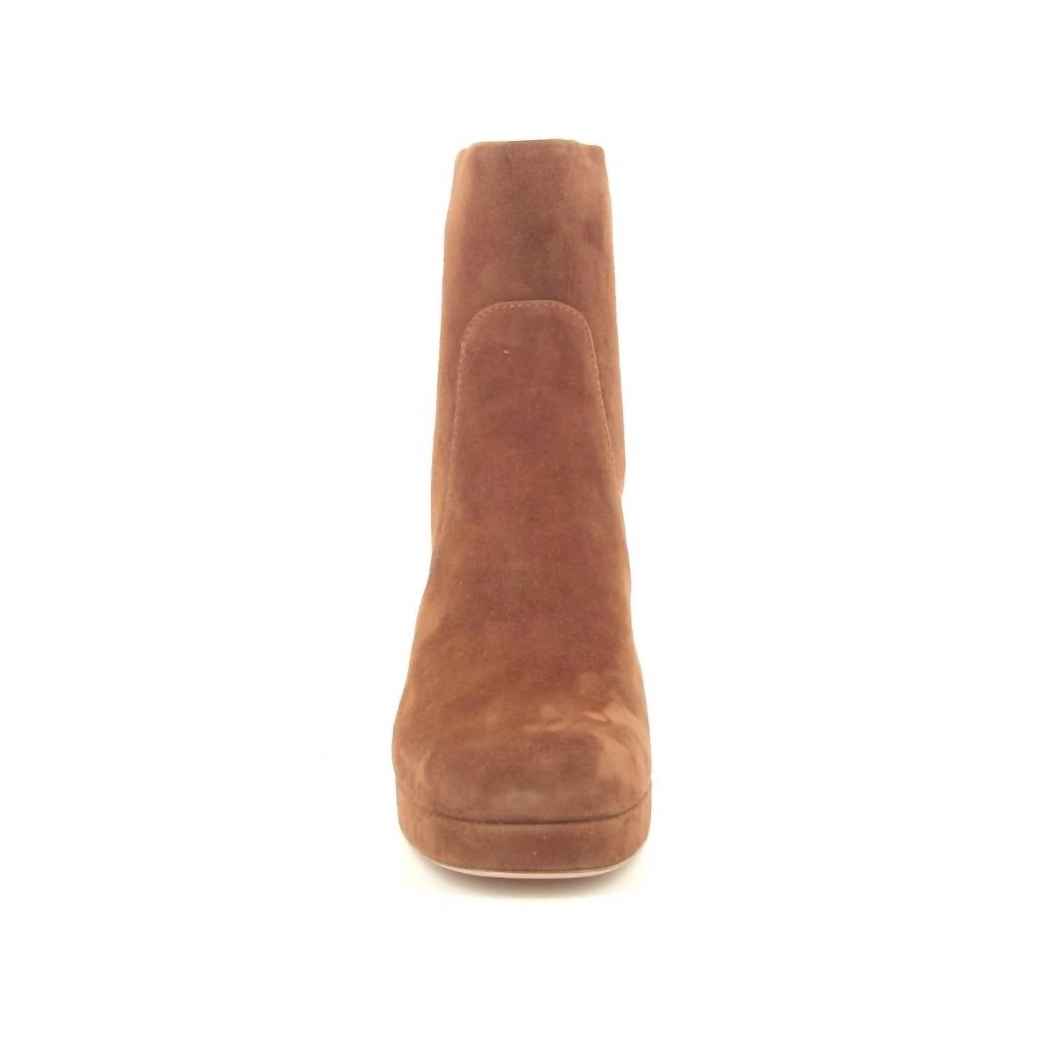 AGL Women's Betty Pure Bootie in cognac - women's shoe - alternate view