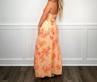 By Together - Running Through My Mind Halter Maxi Dress