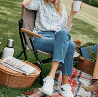 Southern Tide - Niki Chilly Morning Plaid Shirt