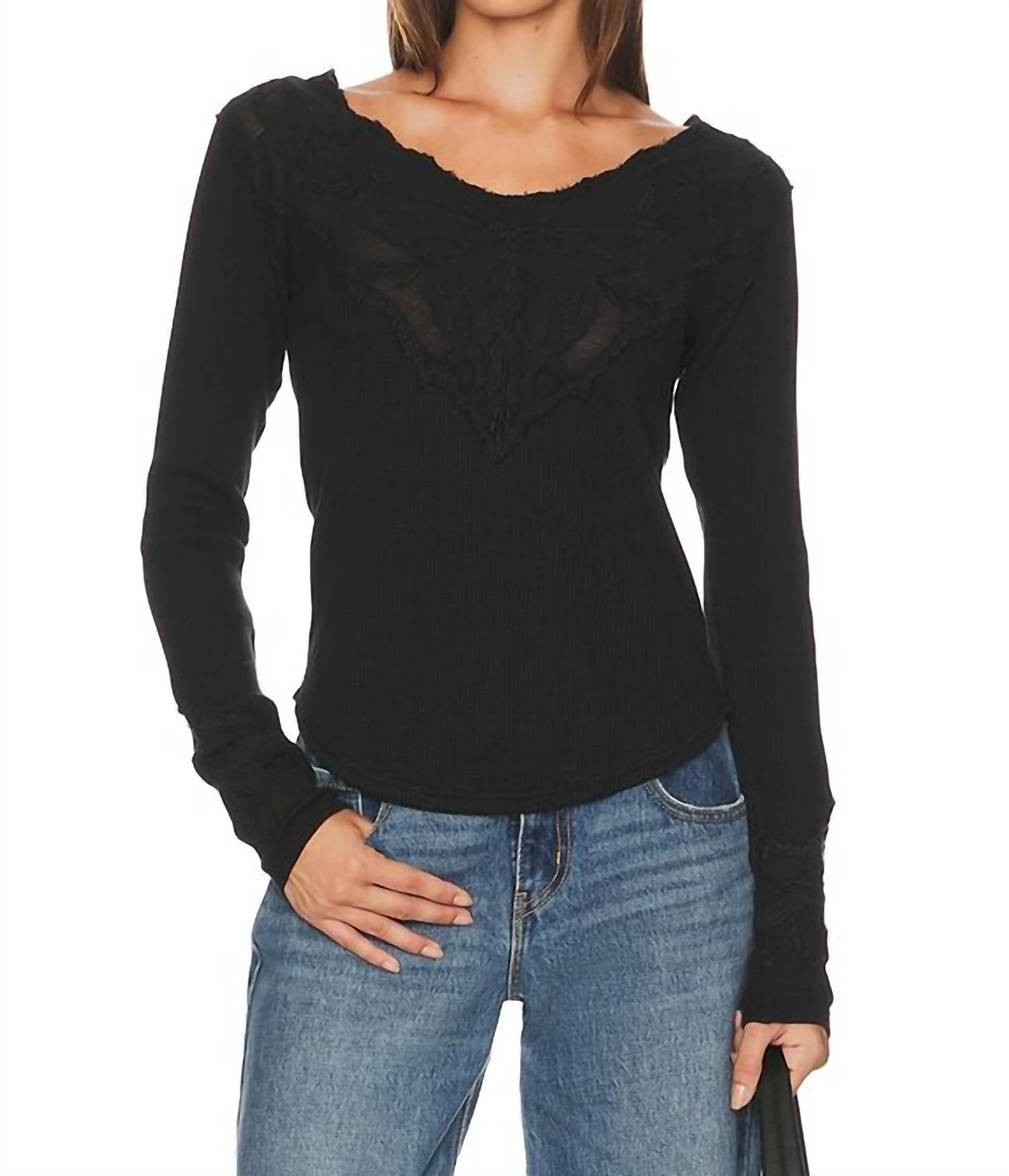 Free People - Butterfly Cuff Top