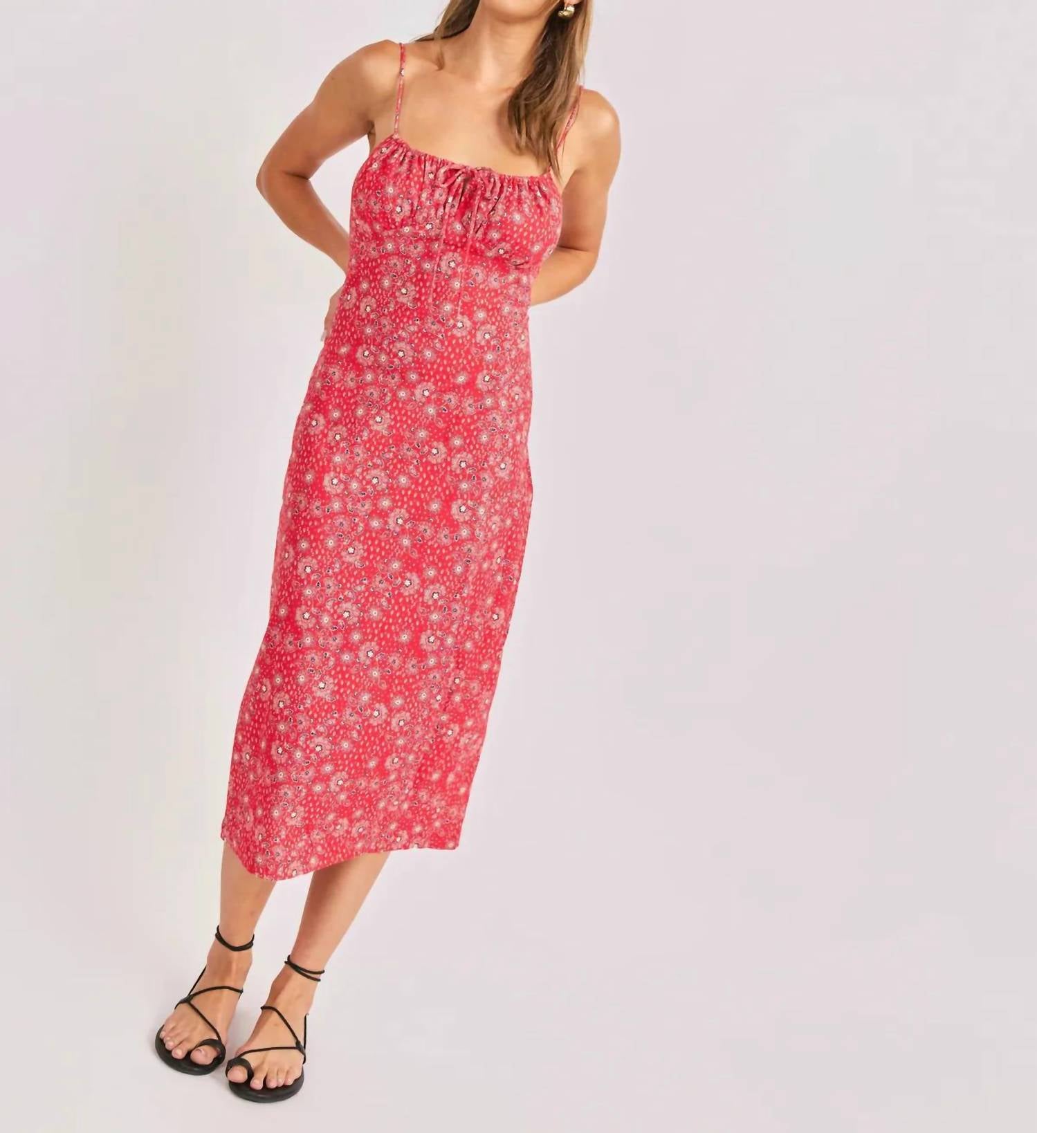 Sadie & Sage - Firecracker Midi Dress