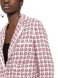 Salvatore Ferragamo - Patterned Boxy Jacket