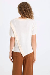 Xcvi - Ursus Asymmetric Panel Pullover Top
