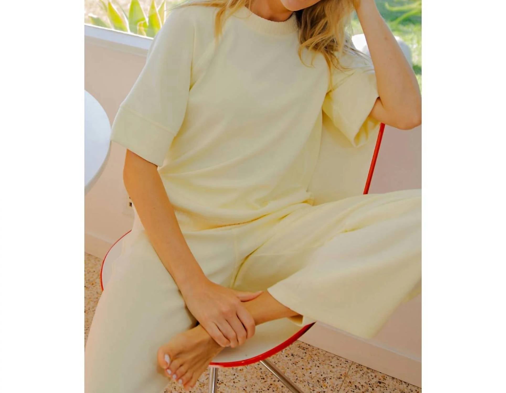 Rae Mode - Scuba Short Sleeve Top
