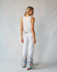 Bella Dahl - Wide Leg Floral Button Pant