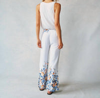 Bella Dahl - Wide Leg Floral Button Pant