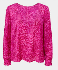 Saloni - Astrid Velvet Blouse
