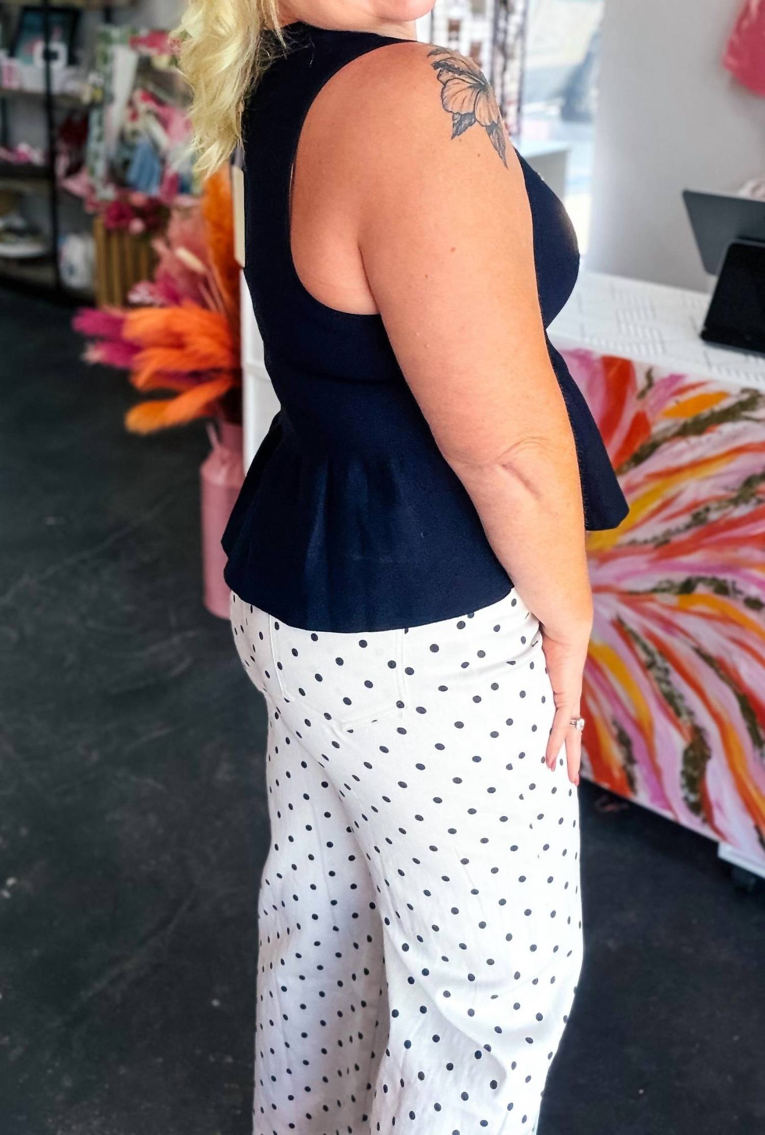 Entro - Boardwalk Babe Polka Dot Jean