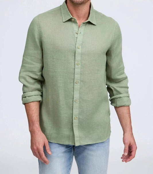 Raffi - Brayden Long Sleeve Linen Shirt