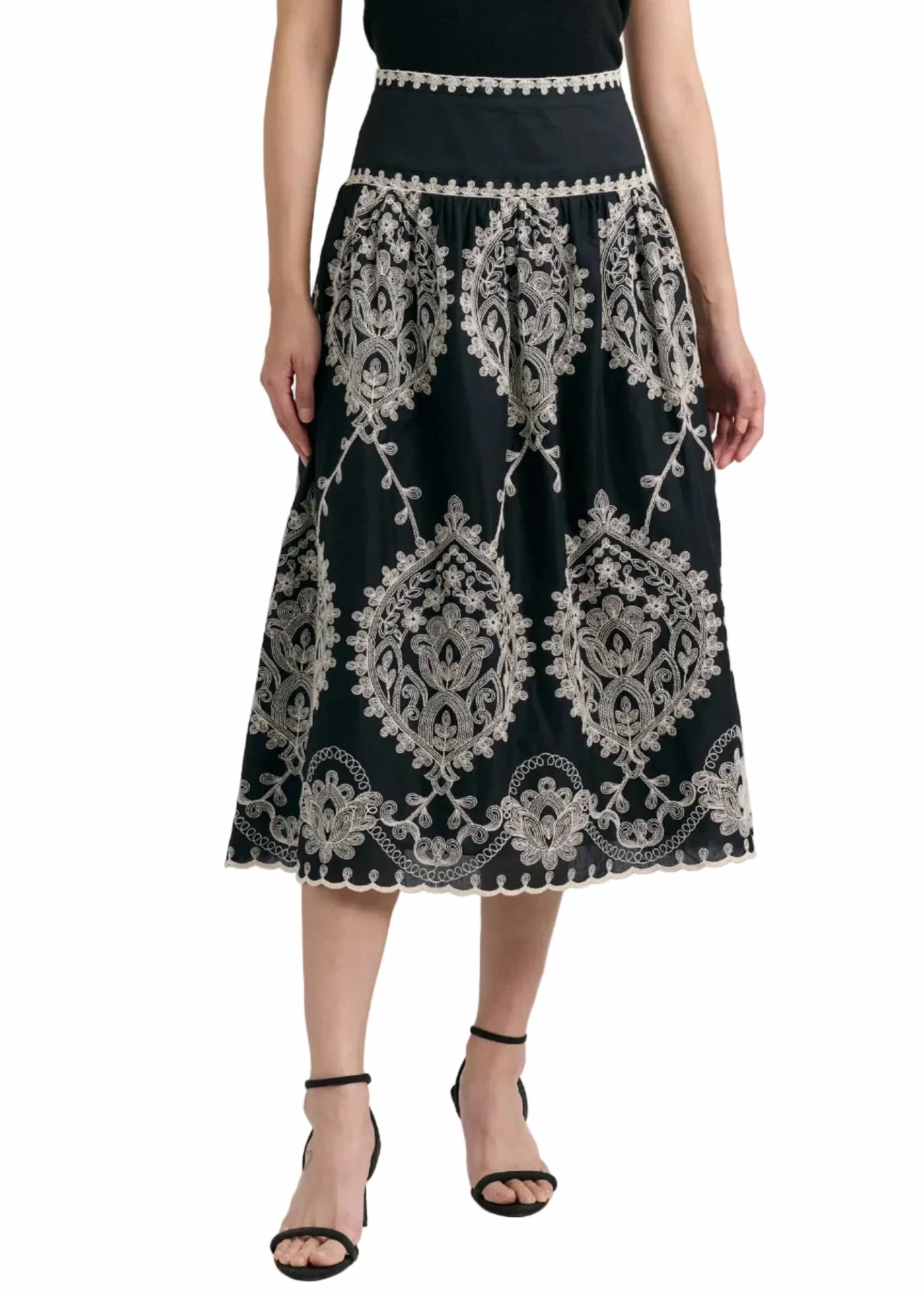 Cartolina Nantucket - Georgia Midi Skirt