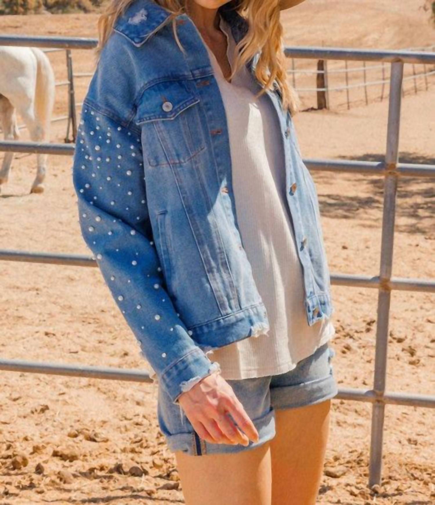 Oddi - Pearl Denim Jacket