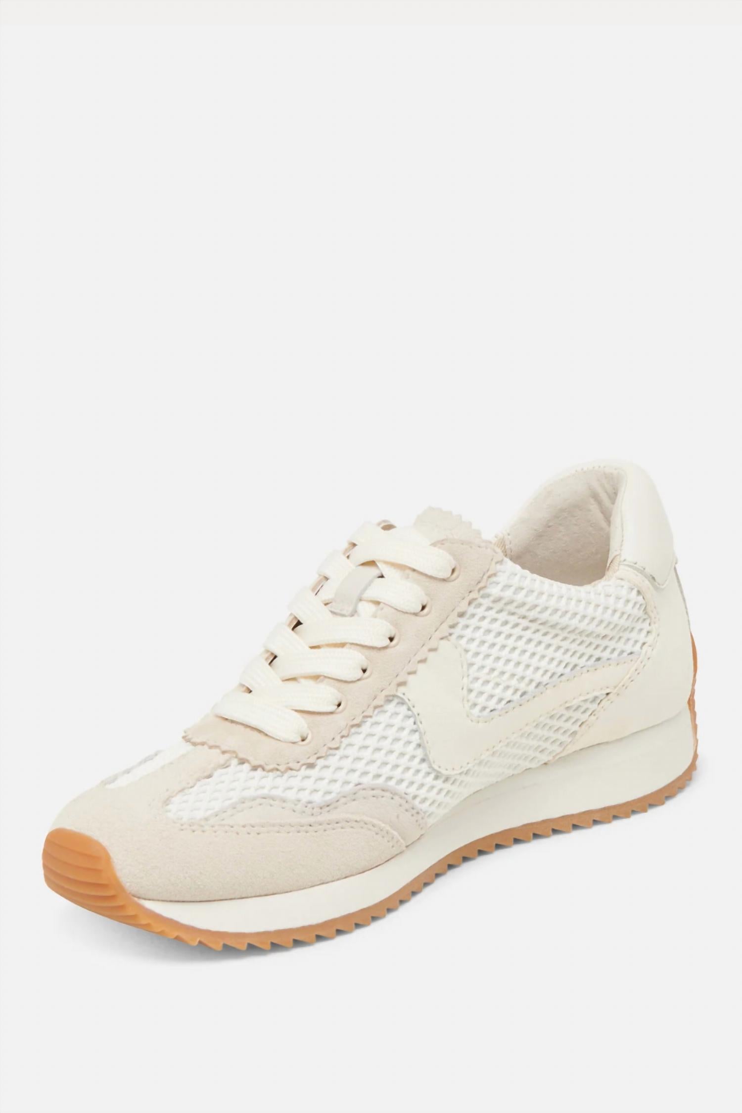 Dolce Vita Women's B.ntcd Mesh Sneakers in white woven mesh - women's sneaker