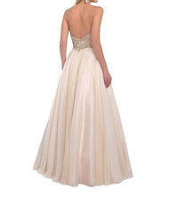 Blush Prom - Sweetheart Neck Beaded Bodice Gown
