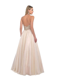 Blush Prom - Sweetheart Neck Beaded Bodice Gown