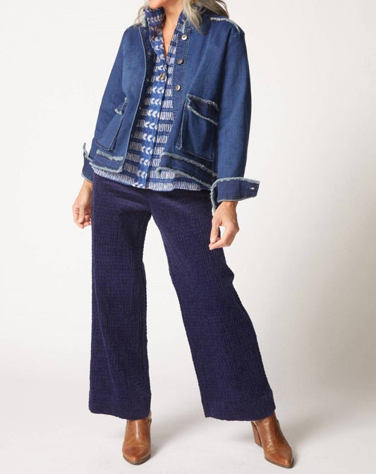 Habitat - Stretch Canvas Fringe Jacket