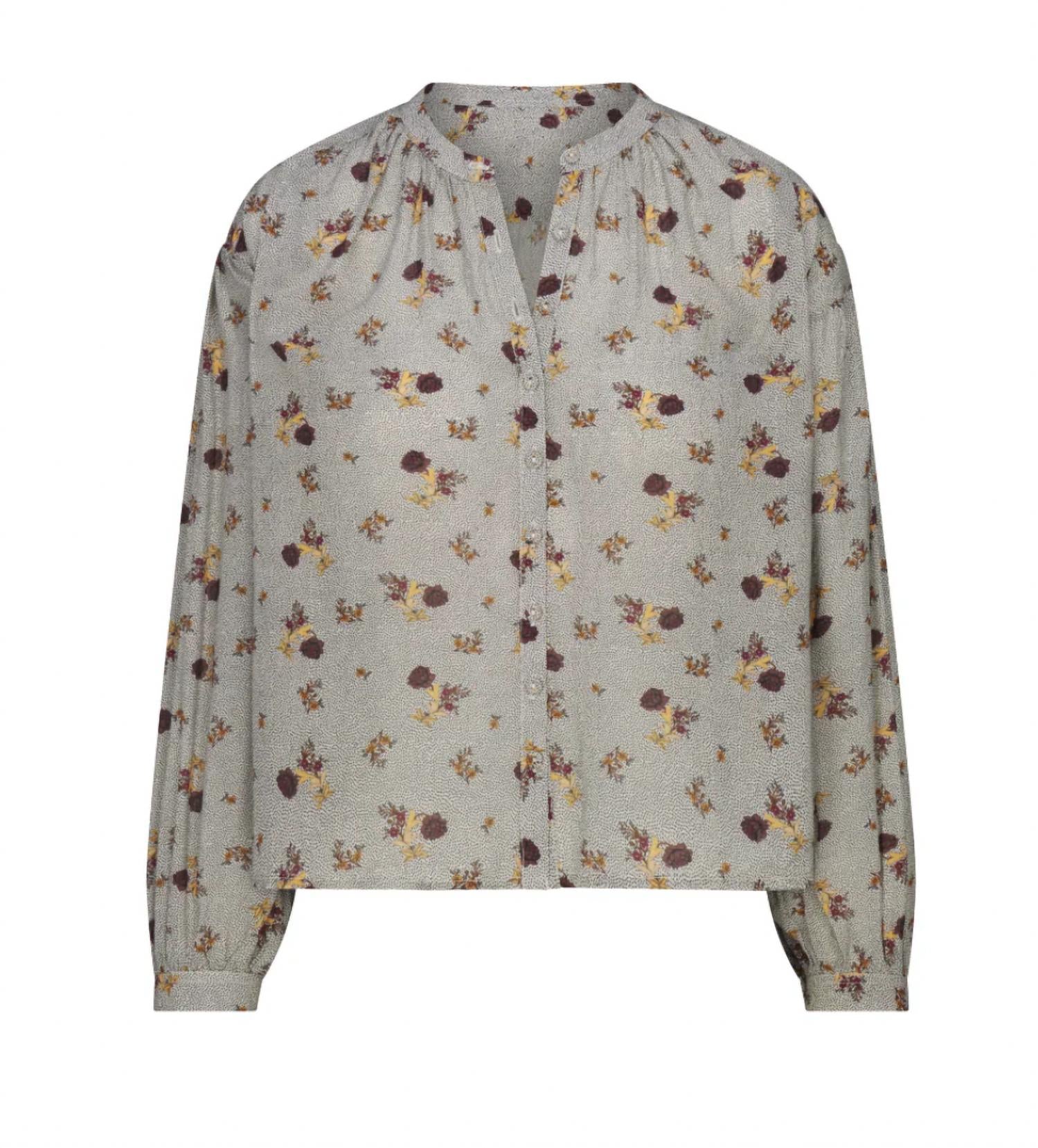 Baybala - Women's Dotted Floral Odette Top