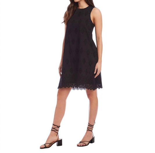 Karen Kane - Eyelet Shift Dress