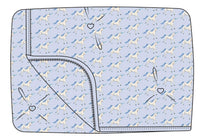 Kickee - Kid's Fluffle Throw Blanket With Embroidery