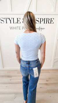 By Together - Roma Fitted Eyelet Tee